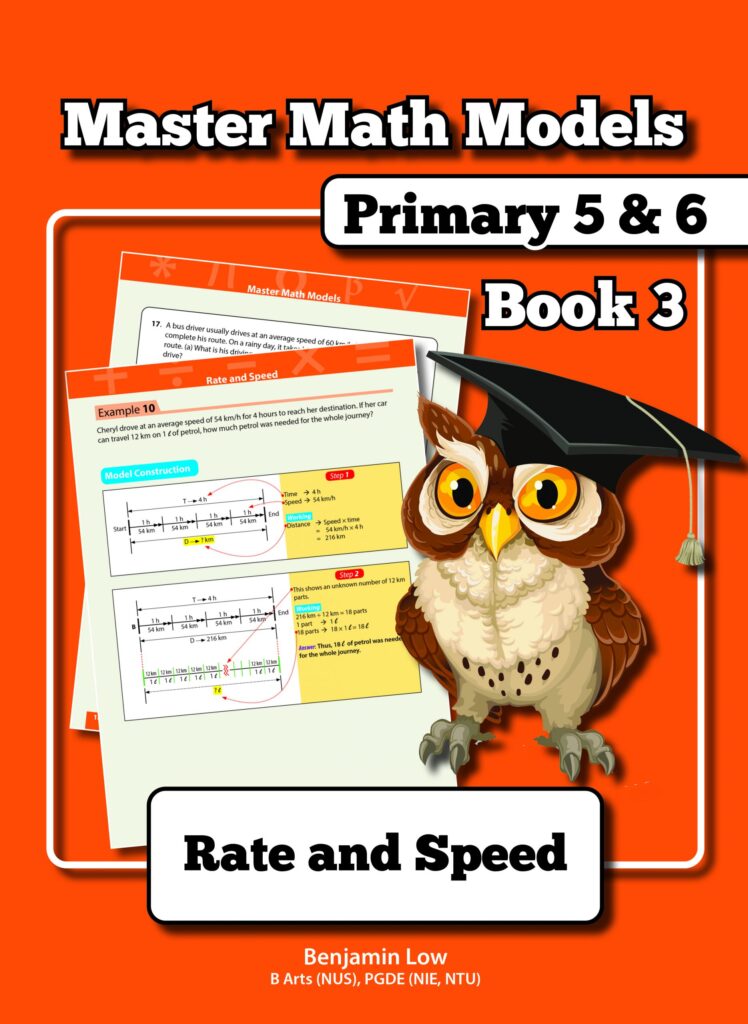 Master Books Math Master Math Models Primary 5 & 6 Book 3 Rate and Speed - The Counter ...